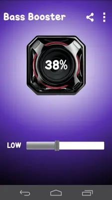 Bass Booster android App screenshot 0