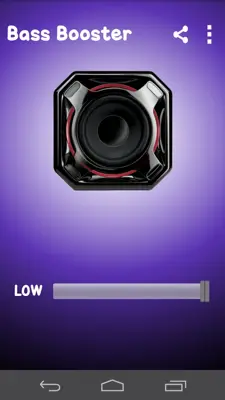 Bass Booster android App screenshot 2